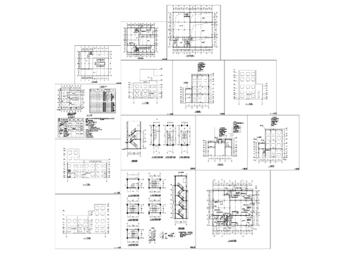 7肥料廠cad施工圖 