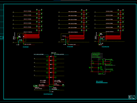  某住宅楼电气cad施工图 