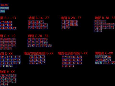  装饰工程通用节点大样 