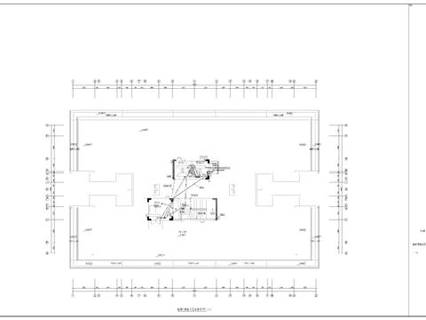  住宅楼电气cad平面图 