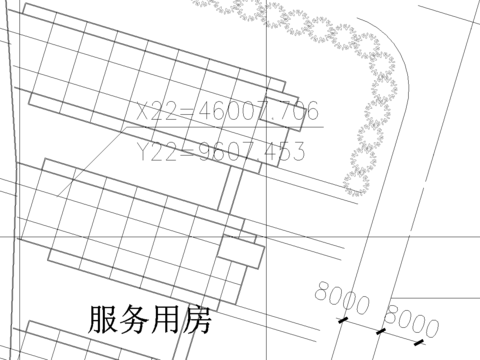  規(guī)劃總平面cad施工圖 