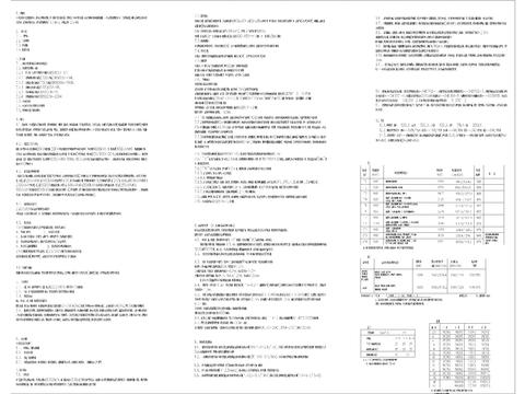  电气设计总说明目录材料CAD图库 