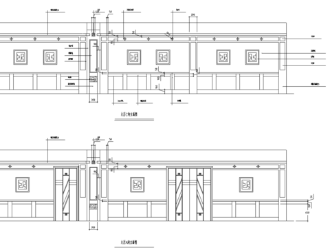  某洗浴中心大厅CAD施工图 