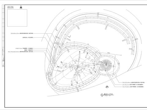  廊架细部节点大样 