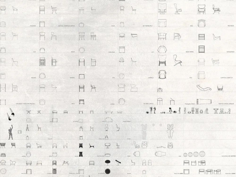  设计师必备的极简网红CAD图库 