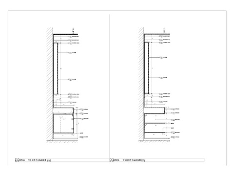  公司卫生间洗手台节点大样 
