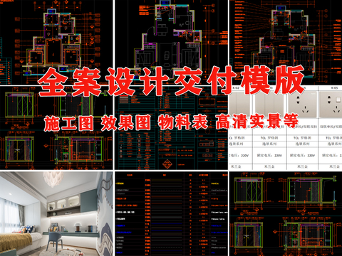  家裝全案設(shè)計(jì)交付系統(tǒng)物料表 