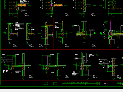  普陀居节点详图 