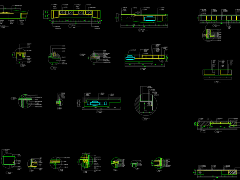  装修立面节点CAD施工图 