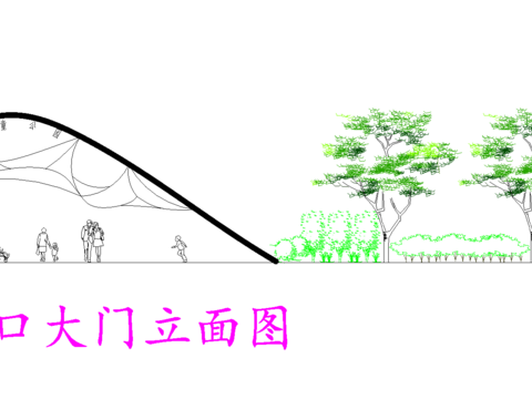  兒童公園規(guī)劃cad施工圖 