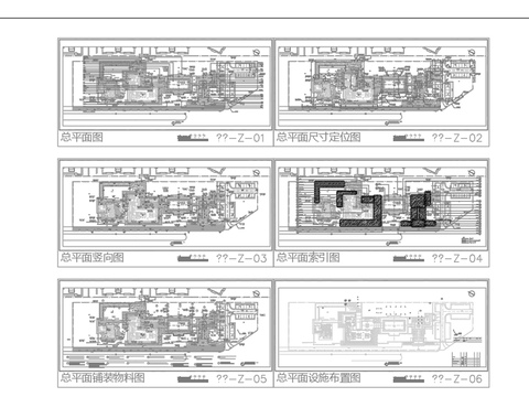 装饰井盖 排水管 停车位cad施工图 