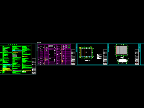  大蚕房、共育房、烘烤房建筑cad施工图 