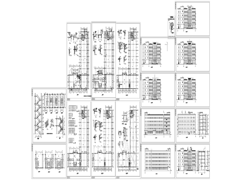  21廠房cad施工圖 