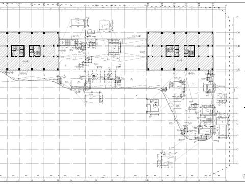  高層公建建筑cad施工圖 