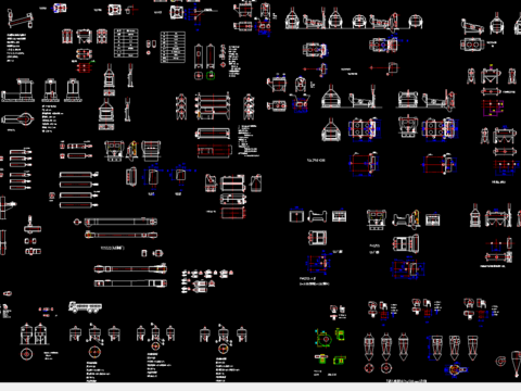  室内装修cad图库 
