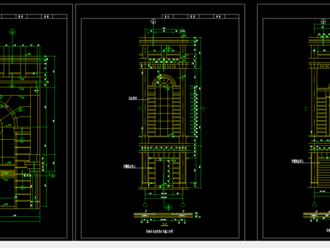  大样图节点大样 