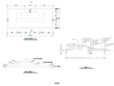  国旗台设计节点大样 