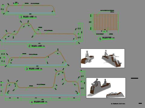  特色座椅CAD图库 