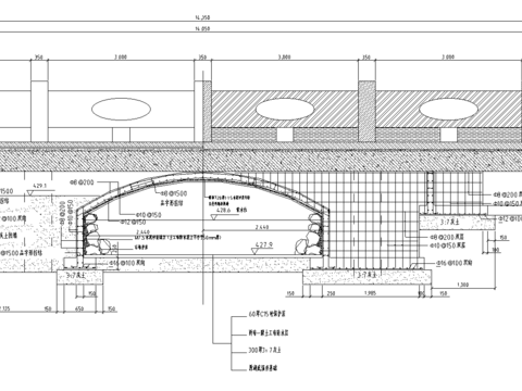  大唐芙蓉园号桥节点大样 