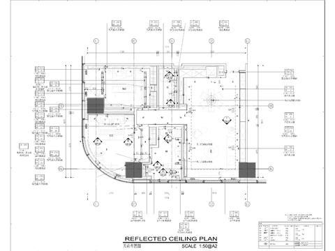  现代公寓 住宅cad施工图 