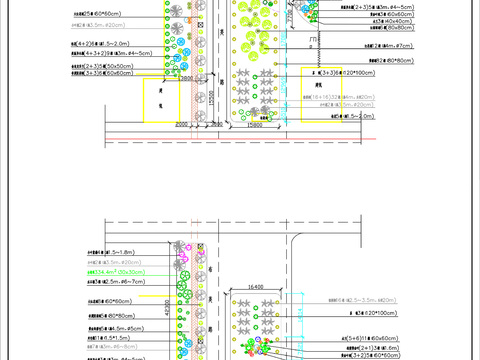  綠化CAD施工圖 