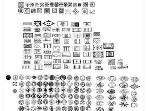 室内装饰CAD图块 