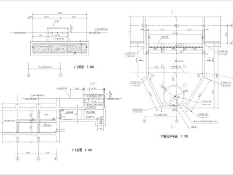  轴风井修节点大样图 
