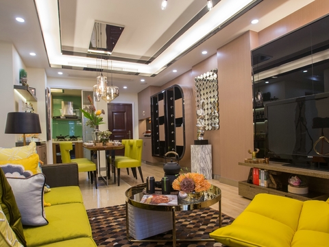  君悦龙山客餐厅样板间CAD施工图 