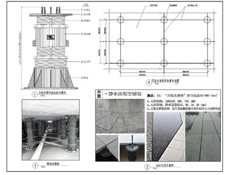  万能支撑器系统CAD平面图 