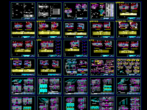  建筑变形缝节点CAD施工图 