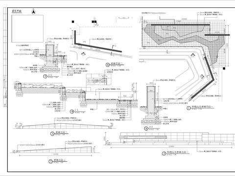  种植池及景墙CAD施工图 