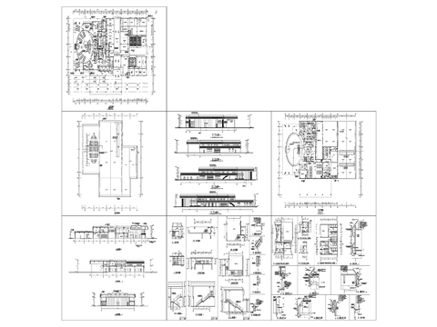  6雷克薩斯4S店cad建筑圖 