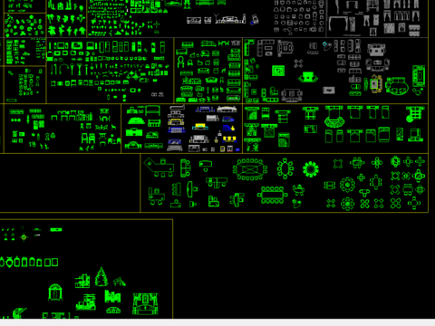  室内装修基本图库 
