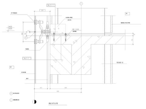  楼板支承节点大样 