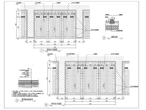  停车位详图cad大样图 