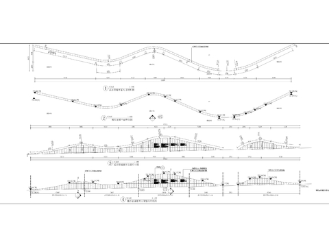 军民鱼水情弧形景墙cad大样图 