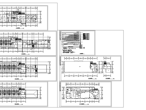  某疗养院电气消防cad施工图 