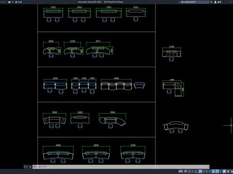  床具平面图例 床图库 床具cad图库 