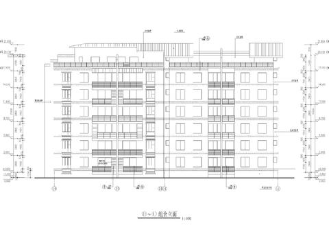  建筑CAD施工圖 
