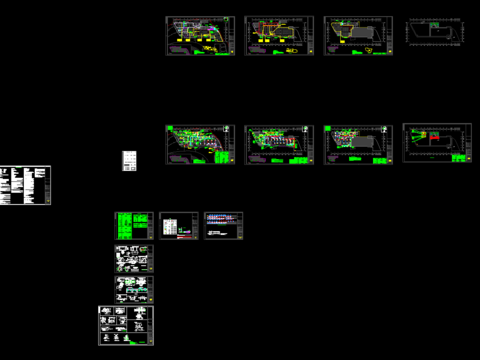  三层学校食堂暖通CAD施工图 