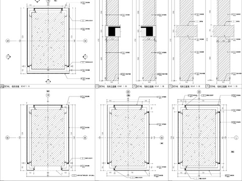  包柱节点大样详图 
