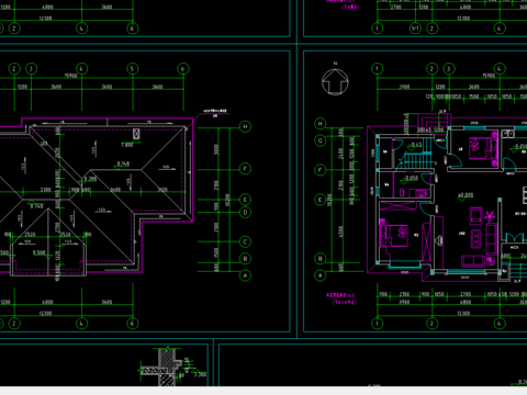  农村民居施工图 