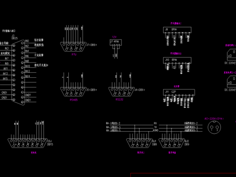  35kV变电站直流CAD施工图 