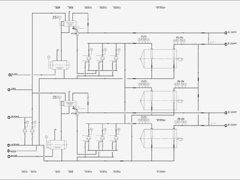  大型燃气导热油炉节点大样 
