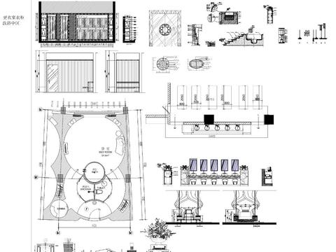  精华工装CAD施工节点大样图集 