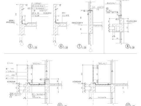  设计院常用节点cad大样图 
