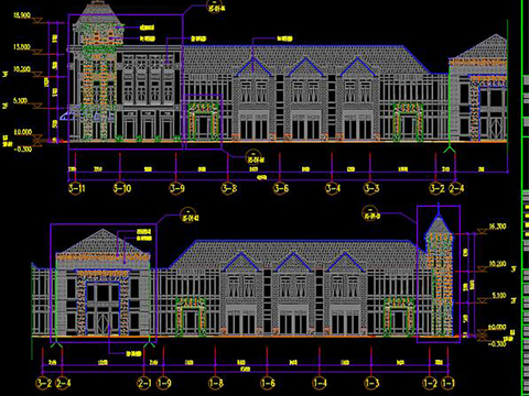  会所石材干挂外立面 
