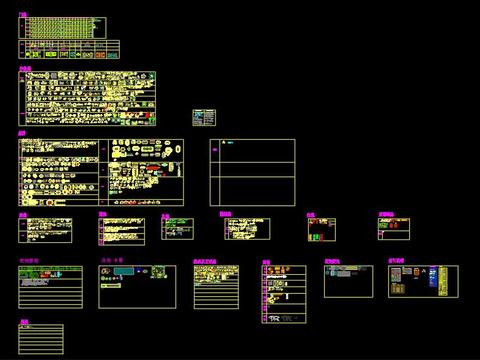  室内设计cad图库 
