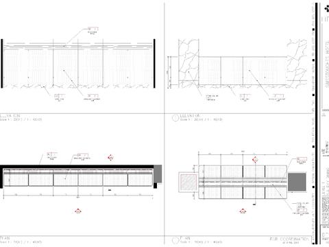  餐厅卡座节点大样 