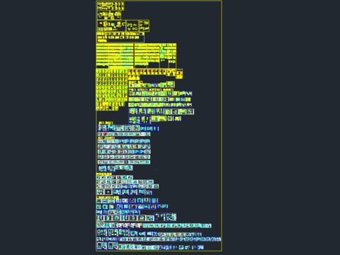  橱柜门门套垭口cad图库 